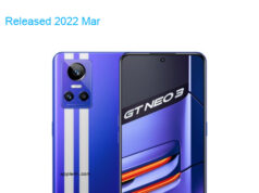 Oppo Realme GT Neo3 5G 2022 80W Standard Edition Dual SIM TD-LTE CN 256GB RMX3560