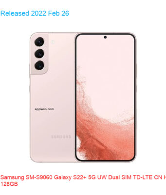 Samsung SM-S9060 Galaxy S22+ 5G UW Dual SIM TD-LTE CN HK TW 128GB
