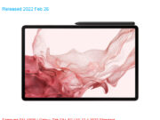 Samsung SM-X808U Galaxy Tab S8+ 5G UW 12.4 2022 Standard Edition TD-LTE US 128GB / SM-X808R4