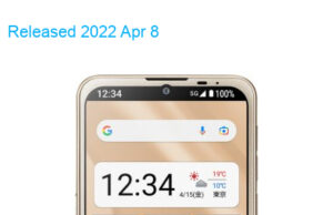 Sharp Simple Smartphone 6 5G TD-LTE JP A201SH