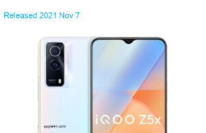 BBK Vivo iQOO Z5x 5G 2021 Standard Edition Dual SIM TD-LTE CN 128GB V2131A