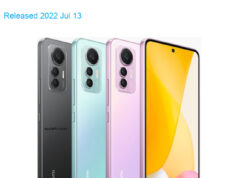 Xiaomi Mi 12 Lite 5G Standard Edition Global Dual SIM TD-LTE 128GB 2203129G