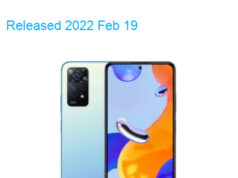 Xiaomi Redmi Note 11 Pro 4G Standard Edition Global Dual SIM TD-LTE 128GB 2201116TG