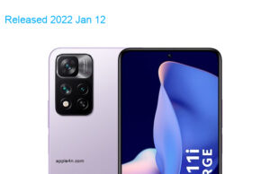 Xiaomi Redmi Note 11i Hypercharge 5G Premium Edition Dual SIM TD-LTE IN 128GB 21091116UI